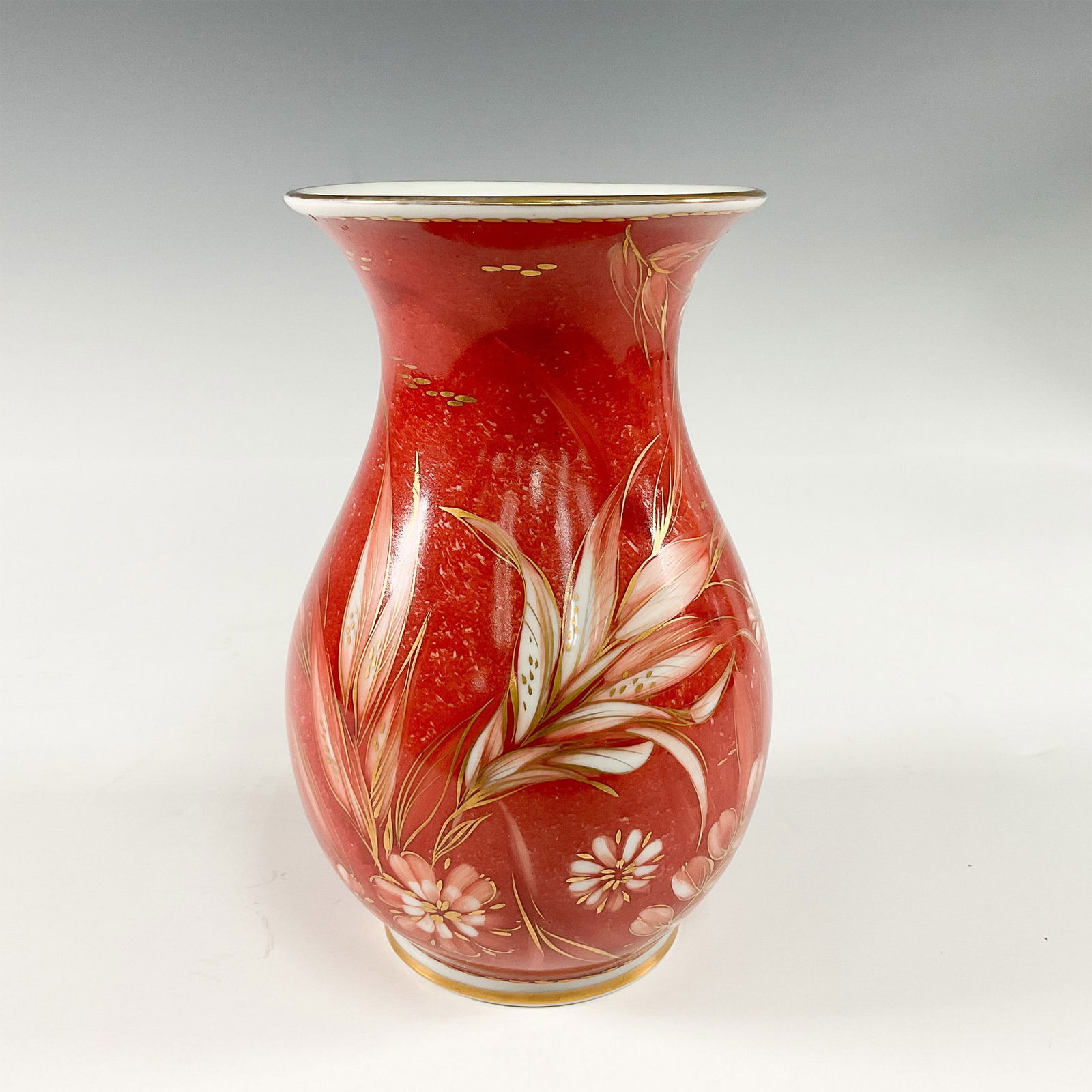 Rosenthal Hand Painted Porcelain Floral Vase (1 of 4)