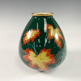 Rosenthal Porcelain Maple Design Vase