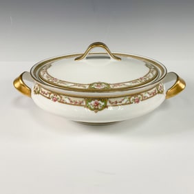 Theodore Haviland Round Covered Vegetable Bowl, Belfort