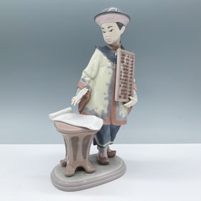 Lladro Porcelain Figurine Asian Scholar 1006177