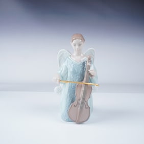 Lladro Porcelain Figurine, Cello Cantata 1008183
