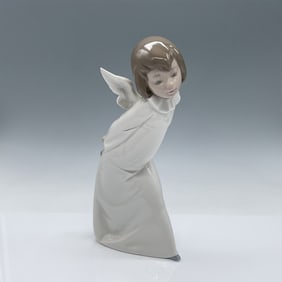 Lladro Figurine, Curious Angel 1004960