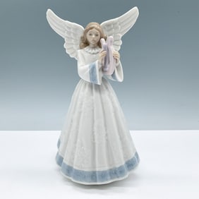 Lladro Porcelain Figurine 1005830, Heavenly Harpist
