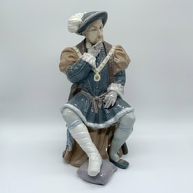 Lladro Henry VIII Figurine, Limited Edition, Signed, 1384