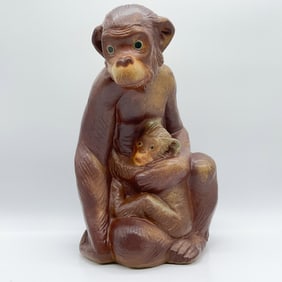 Lladro Porcelain Figurine, Monkey 1002000