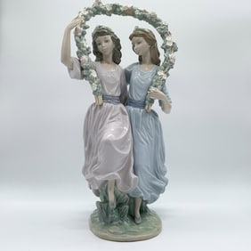 Lladro Porcelain Figurine, Spring Dance 1005069