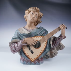 Lladro Porcelain Figurine, Troubador 1014943