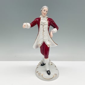Royal Dux Bohemia Porcelain Figurine of a Gentleman