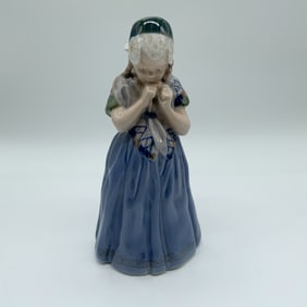 Royal Copenhagen Porcelain Figurine, Girl from Bornholm 1323