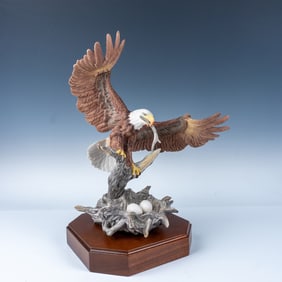 Boehm New Generation Eagle Sculpture with Base
