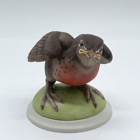 Boehm Porcelain "Baby Robin" Figurine