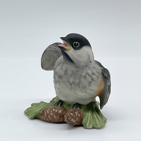 BOEHM Porcelain Baby Chickadee Figurine