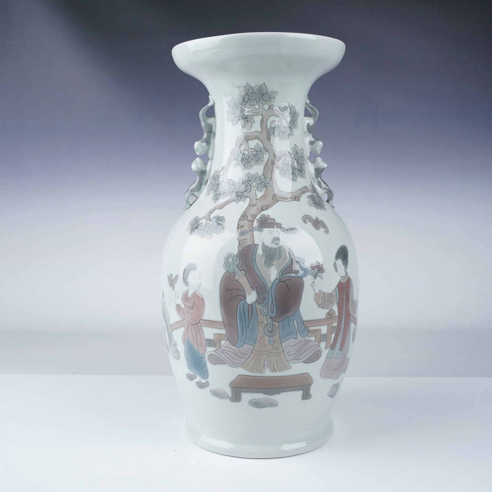 Lladro Porcelain Vase, Mandarin 1004846 (1 of 4)