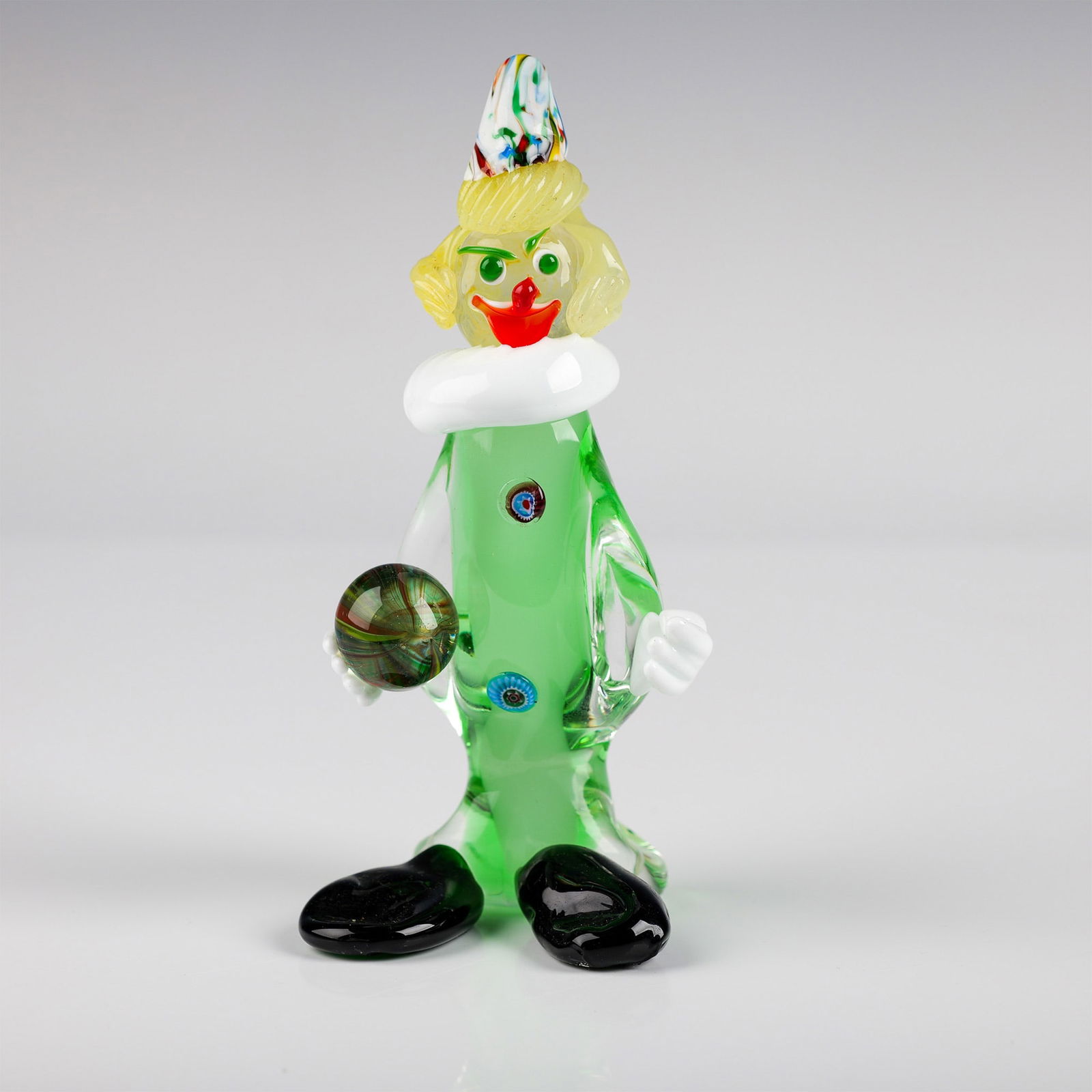 Handcrafted Murano Glass Clown Figurine (1 of 7)