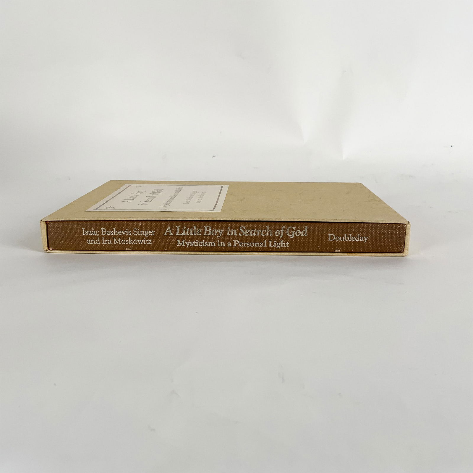Autographed Book on Mysticism by Singer & Ira Moskowitz: This lot features a limited edition book titled A Little Boy in Search of God: Mysticism in a Personal Light by Isaac Bashevis Singer and Ira Moskowitz, published by Doubleday & Company in 1976. This