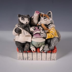 Harmony Kingdom Box Figurine, House Party