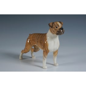 Beswick Figurine, Boxer Blue Mountain Greta - Brindle 1202