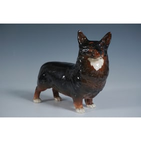 Beswick Figurine, Corgi - Black Prince 1299A