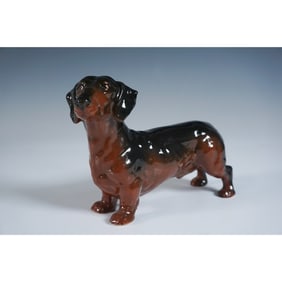 Beswick Figurine, Dachshund - Standing 3013