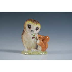 Royal Albert Beatrix Potter Figurine, Old Mr Brown