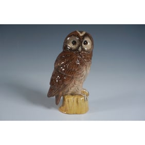 White & Mackay Whisky Decanter, Tawny Owl