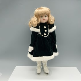 House of Llyod Ice Skating Porcelain Doll