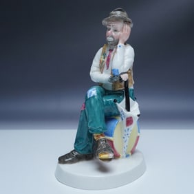 Coalport Cavalcade of Clowns Woeful Tramp Figurine