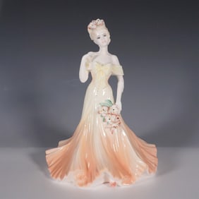 Coalport Bone China Figurine, Gracious Lily