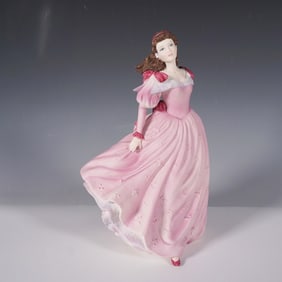 Coalport Porcelain Figurine, Age of Elegance Summer Breeze