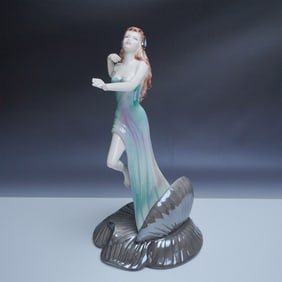 Coalport Figurine, Art Nouveau, Rapture