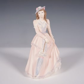 Coalport Porcelain Figurine, Beau Monde Charlotte