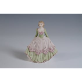Coalport Fine Porcelain Figurine, Beau Monde 'Laetitia'