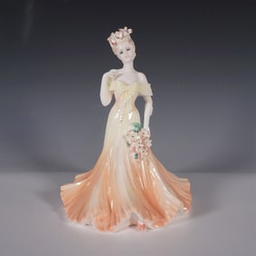 Coalport Figurine, Flower Ladies Collection, Gracious Lily