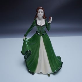 Coalport Happy Christmas Figurine