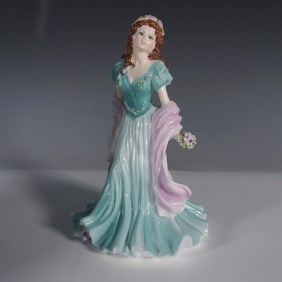 Coalport Porcelain Figurine, Moments in Time