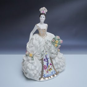 Coalport Figurine, The Basia Zarzycka Collection, Emma