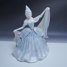 Coalport Figurine, The Millennium Ball, Rain