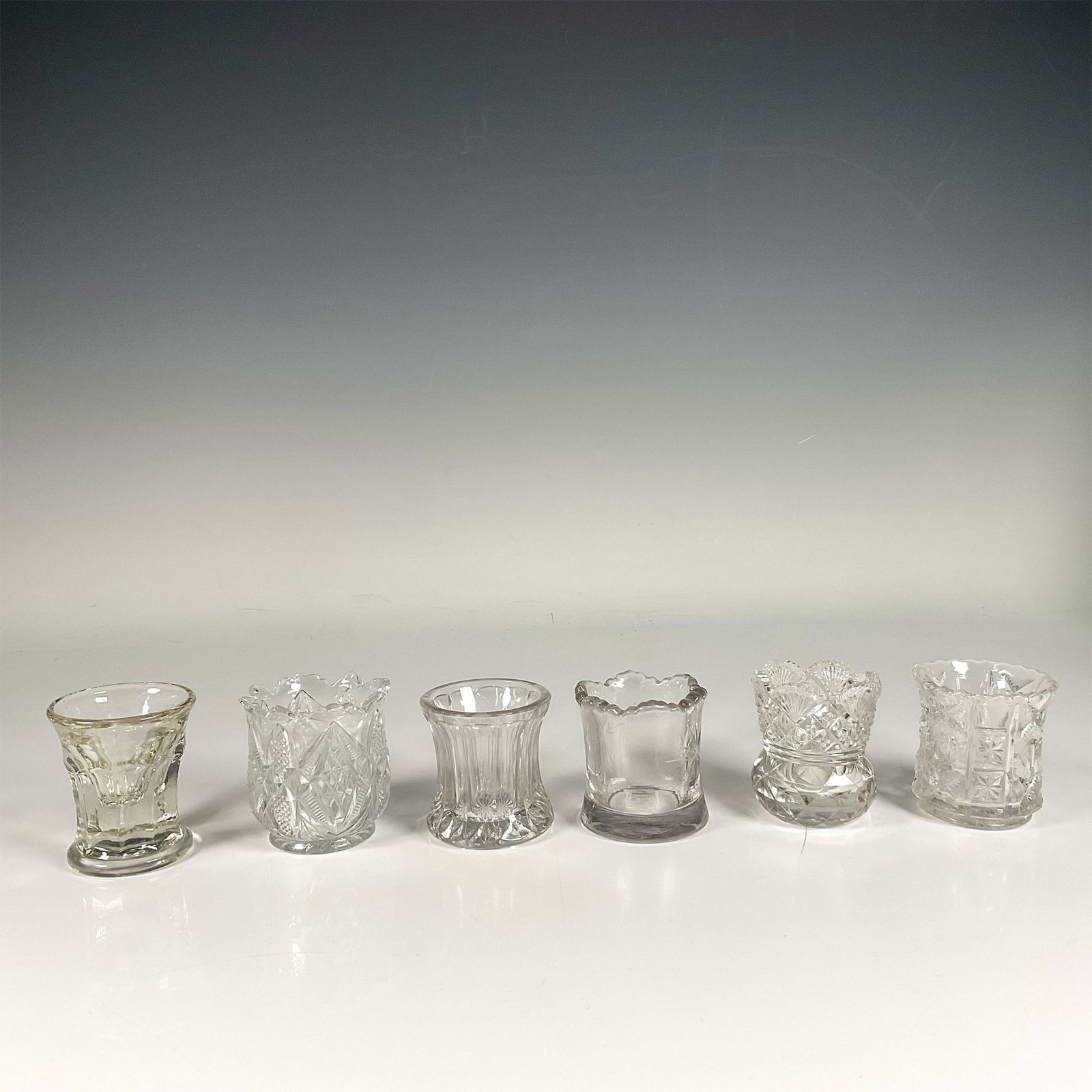 6pc Glass Toothpick Holders (1 of 3)