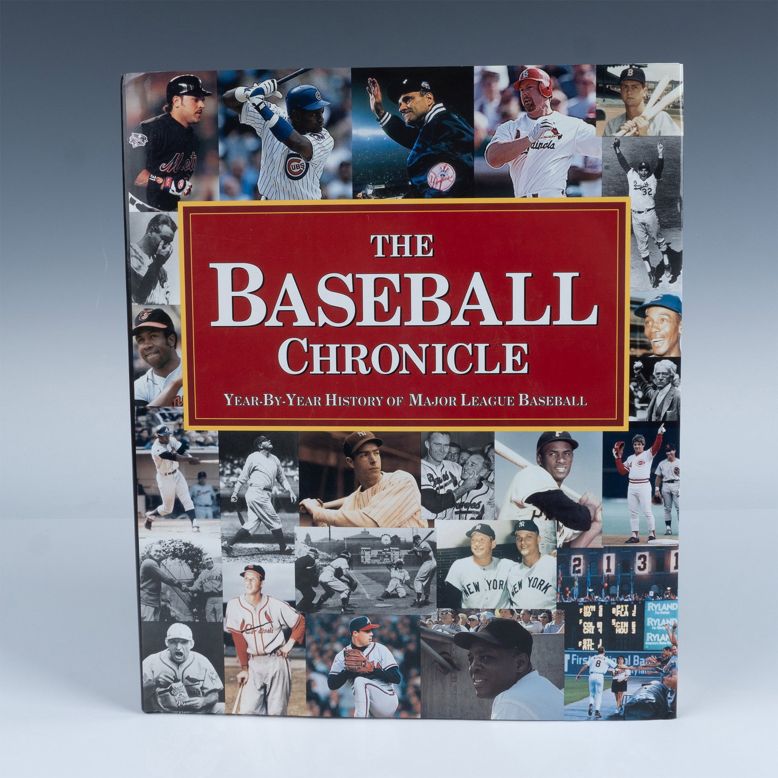 1st Ed. Pub. Intl. Hardcover Book, The Baseball Chronicle: Lincolnwood: Publications International, Ltd., 2001. First Edition. The Baseball Chronicle: Year by Year History of Major League Baseball is a 656-page comprehensive guide that chronicles the evolutio