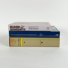 3pc Holocaust Book Collection