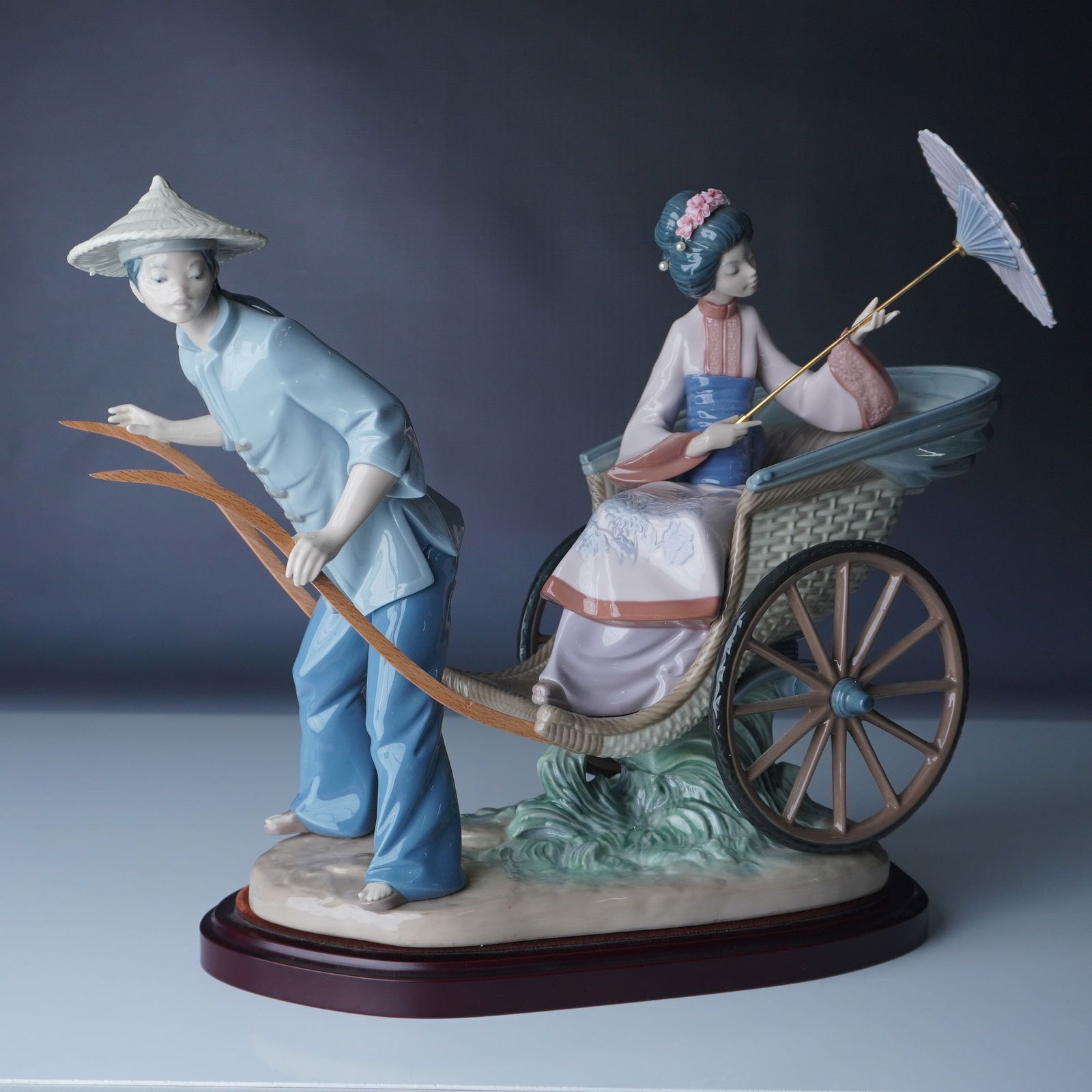 Lladro Figurine Rickshaw Ride in China (1 of 6)