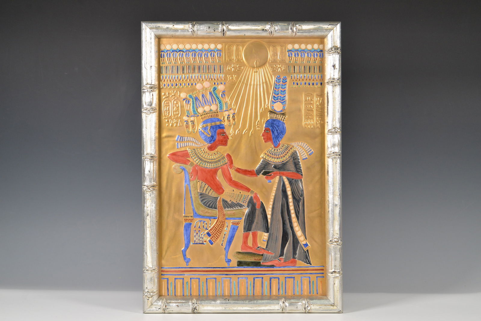 Boehm Wall Plaque Golden Throne Relief (1 of 5)