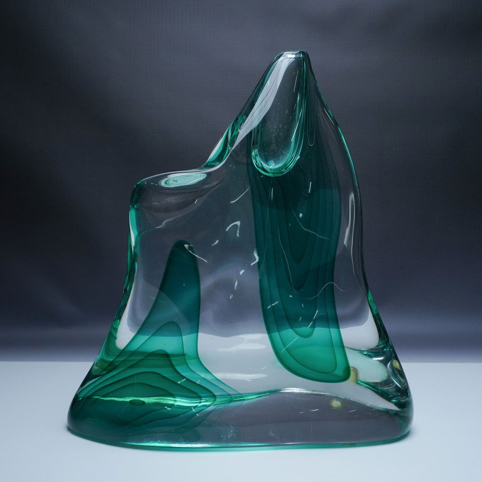 Giuliano Tosi Signed Murano Glass Abstract Sculpture (1 of 5)