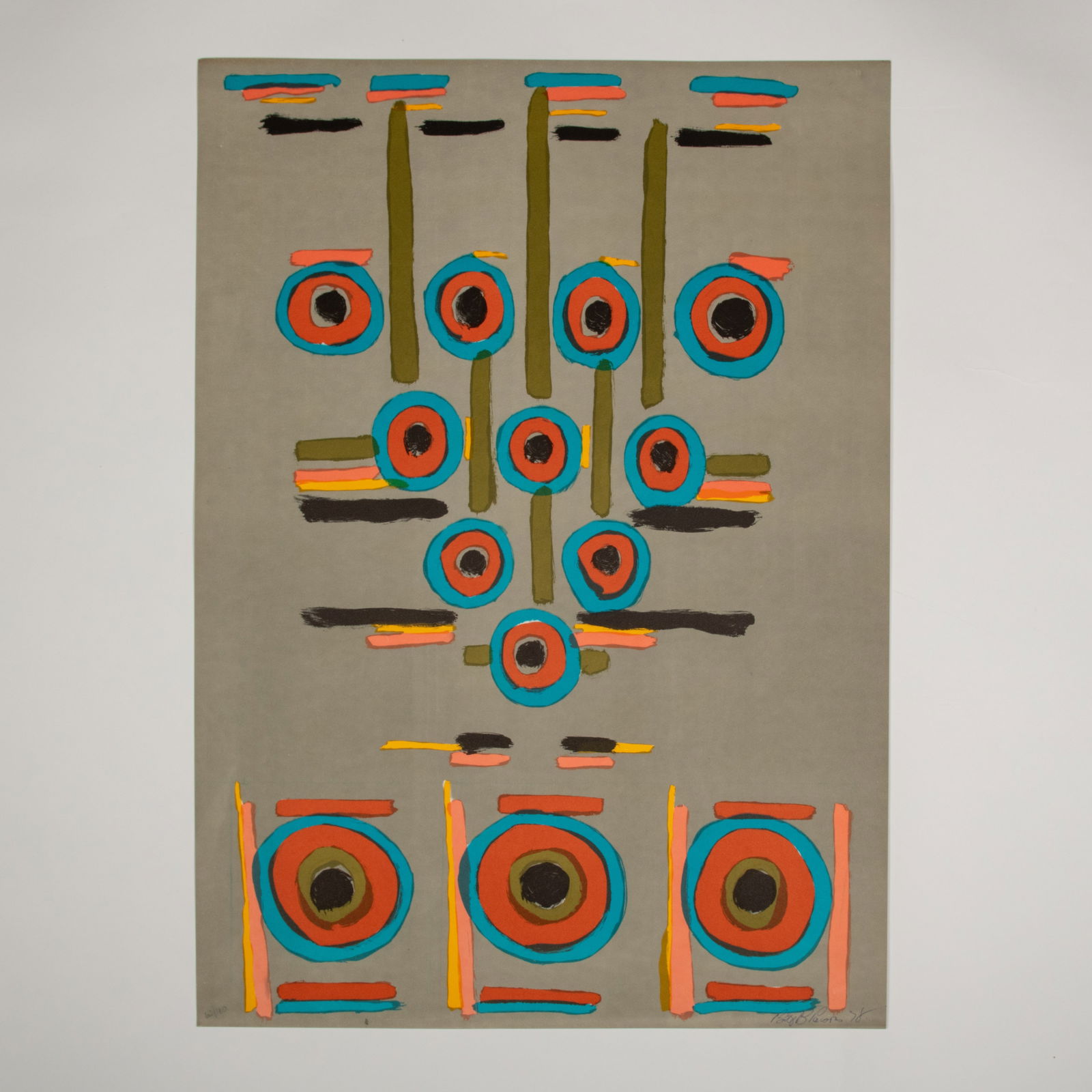 Betty Parsons, Original Color Screenprint on Paper, Signed (1 of 8)