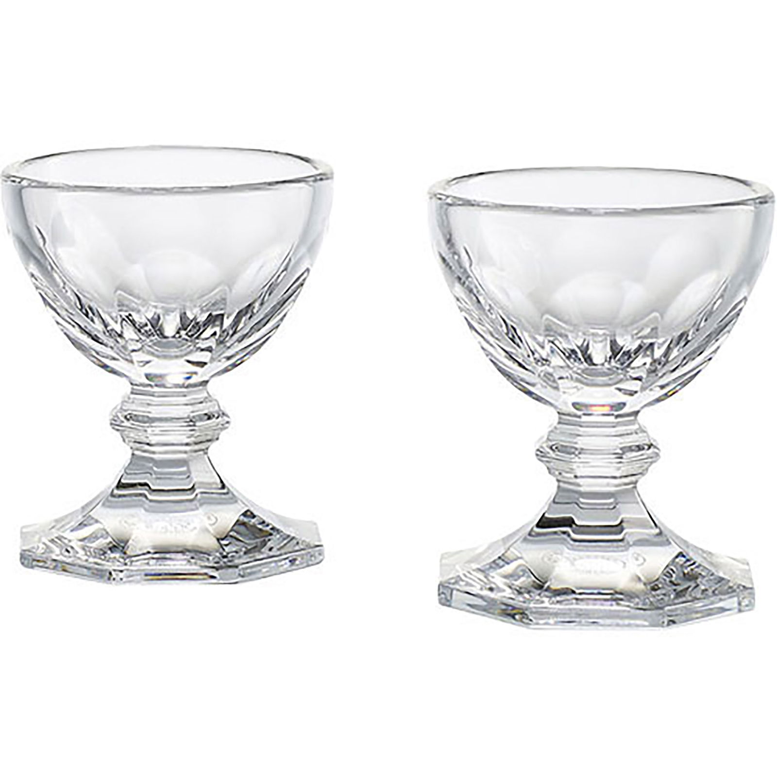 2pc Baccarat Harcourt Egg Holders (1 of 1)