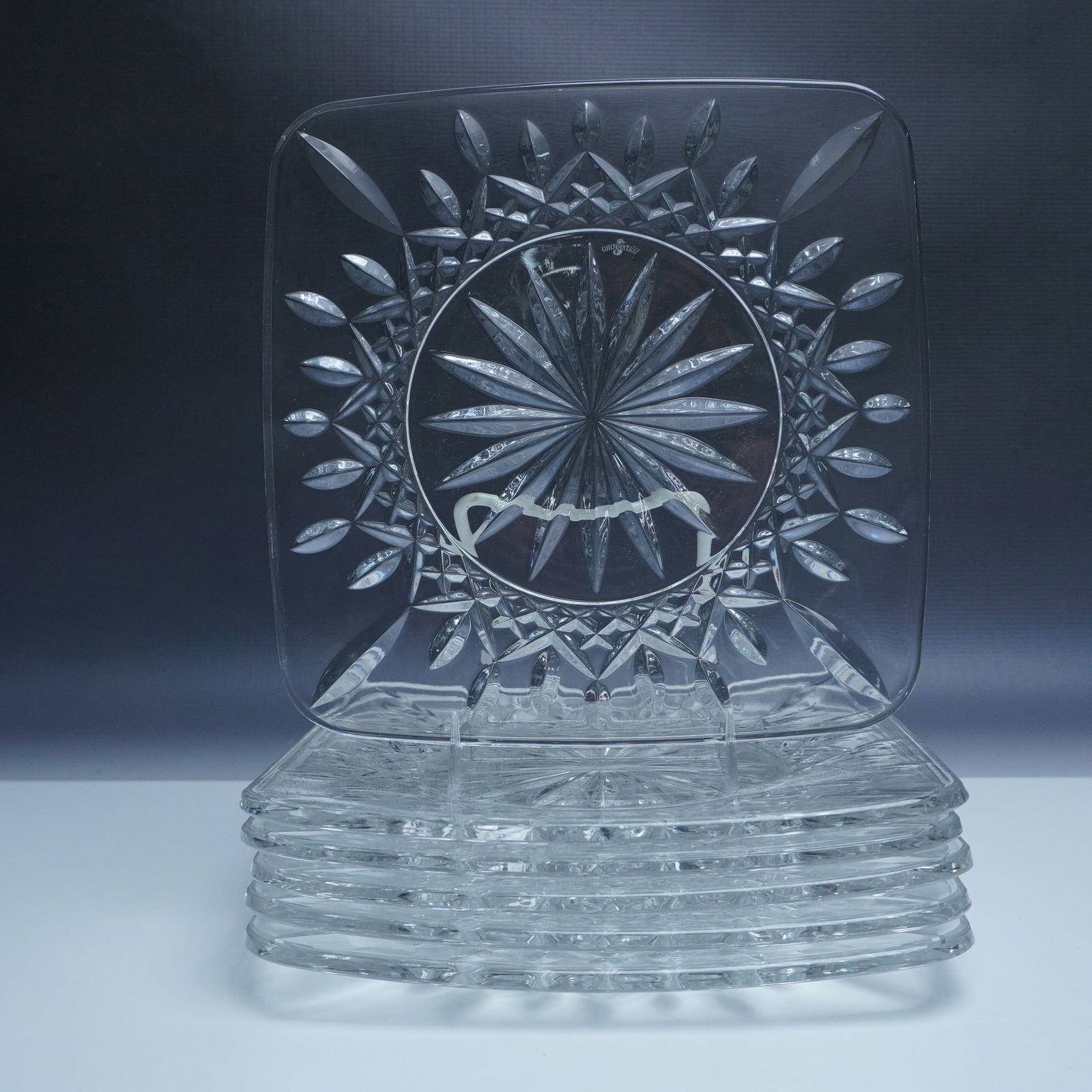 6pc Waterford Crystal Plates, Lismore (1 of 5)