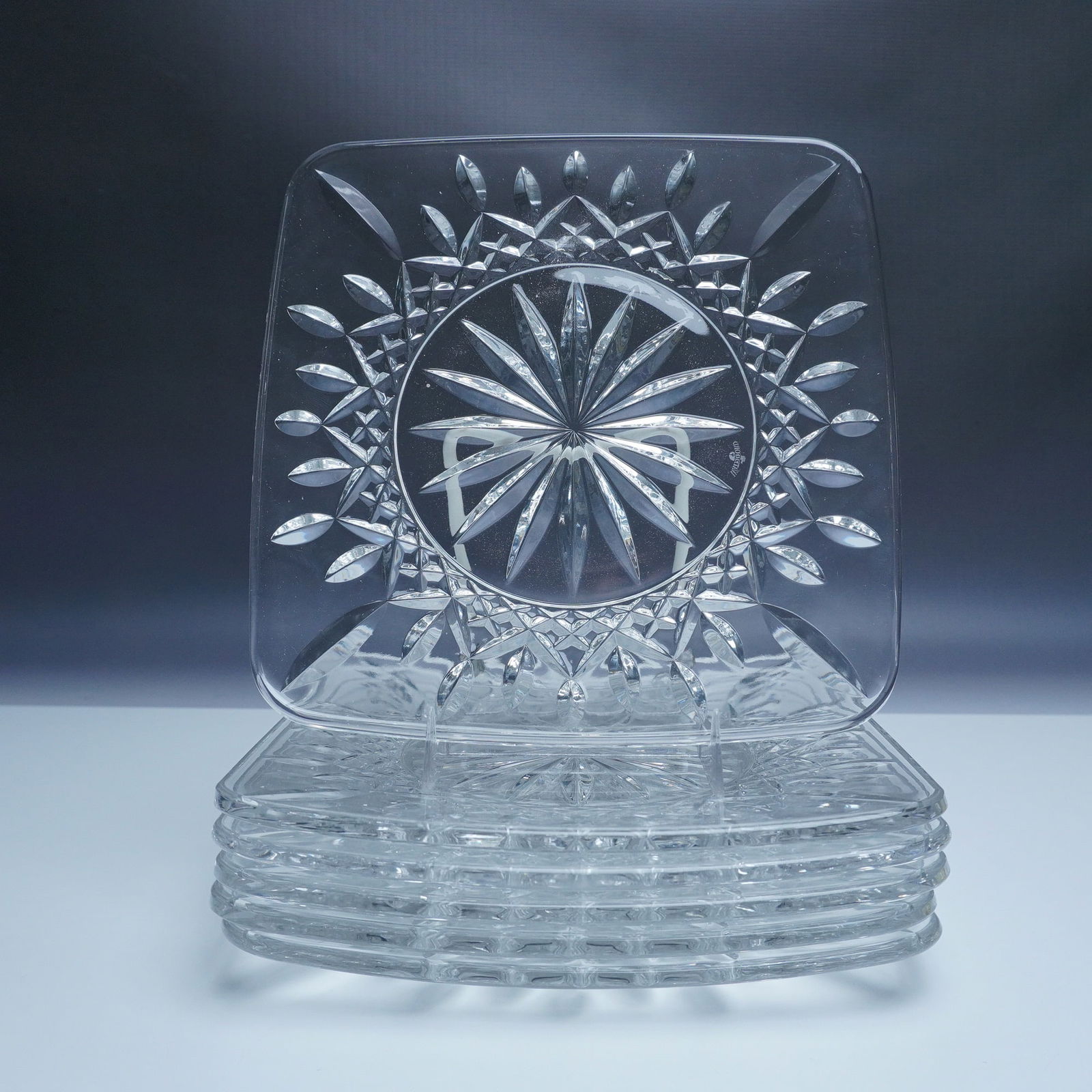 6pc Waterford Crystal Plates, Lismore (1 of 4)