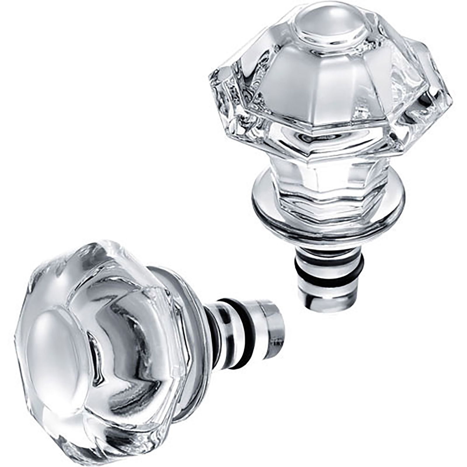 Baccarat Crystal Tip Top Bottle Stoppers, Sealed Box (1 of 1)