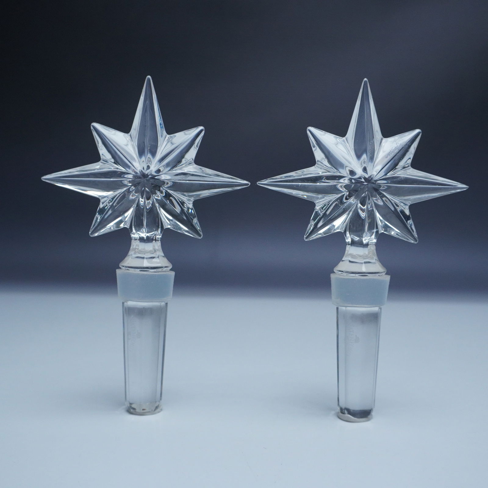 Pair of Waterford Crystal Stoppers, Congratulations (1 of 4)