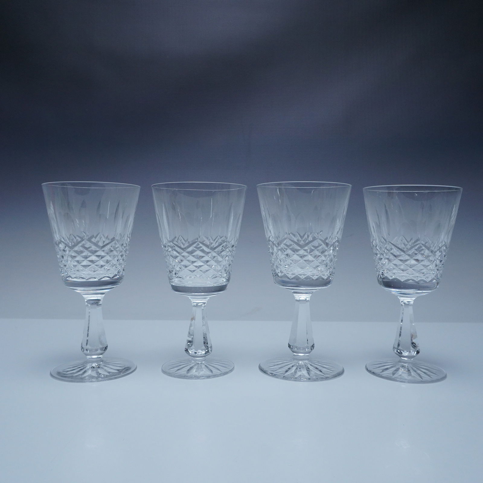 4pc Waterford Crystal Goblets, Lismore Pattern (1 of 4)